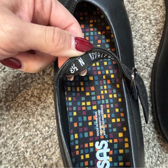 SAS Maria Mary Jane Comfort Shoes 8.5 Narrow - Picture 3 of 4